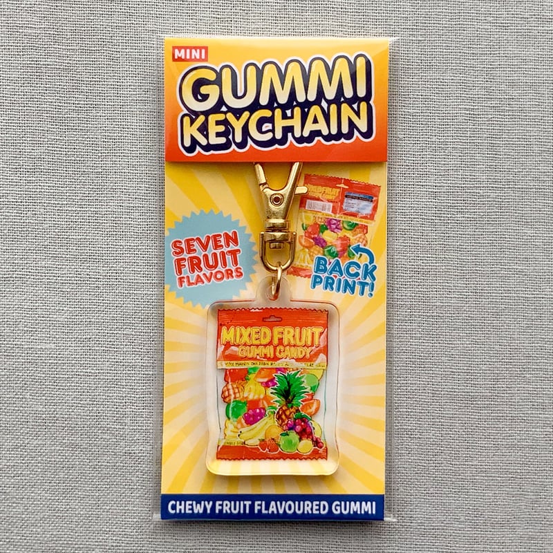 クニシゲリエ フルーツグミ キーチェーン | EMICE