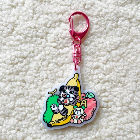 羽海野チカ フルーツのおくるみベビーブンちゃん アクリルキーホルダー