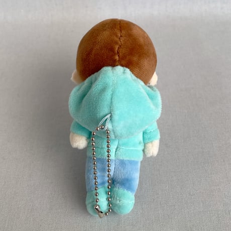 ぎゅうにゅう パーカーのこ ぬいぐるみキーホルダー