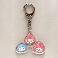 ぎゅうにゅう アクリルキーホルダー ベリーのこ