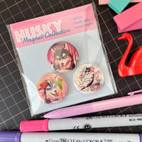 クニシゲリエ ハスキー マグネットコレクション