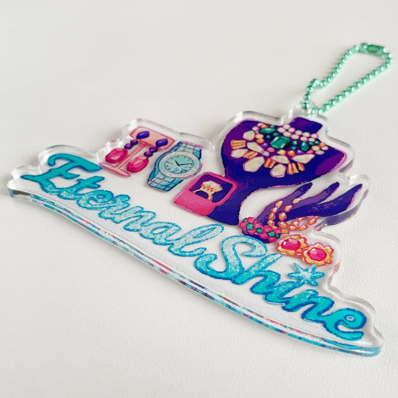 クニシゲリエ ショッピングモールアクリルキーホルダー エターナル