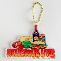 クニシゲリエ ショッピングモールアクリルキーホルダー デリシャスライフ