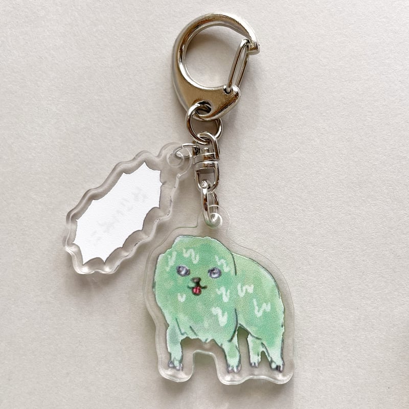 犬の形状アクリルキーホルダー 犬アクリルキーホルダー | VINTAGE ROCK STORE