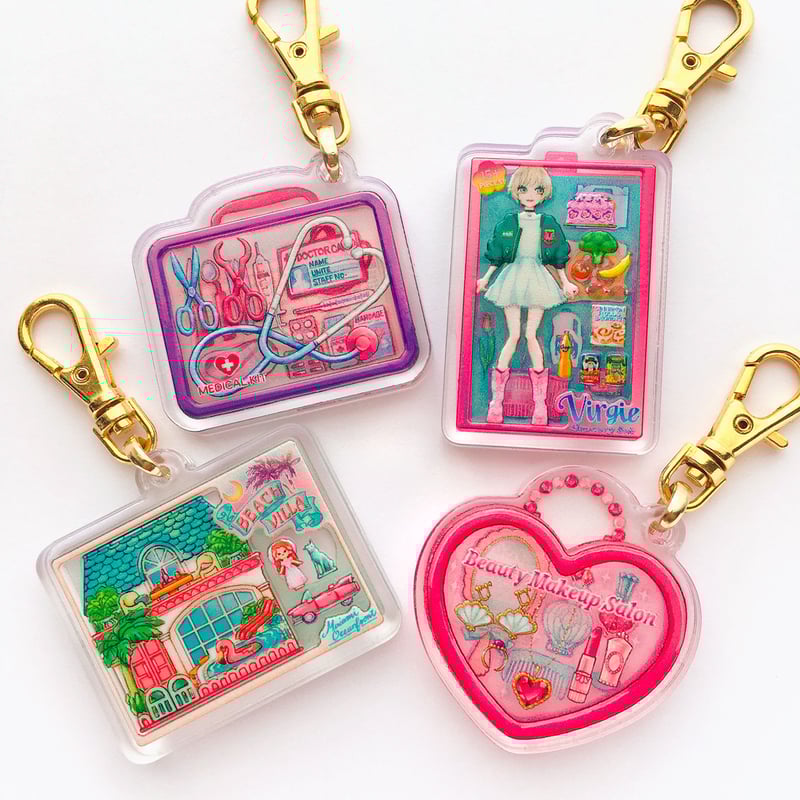 クニシゲリエ おもちゃミニチャーム おしゃれver. | EMICE