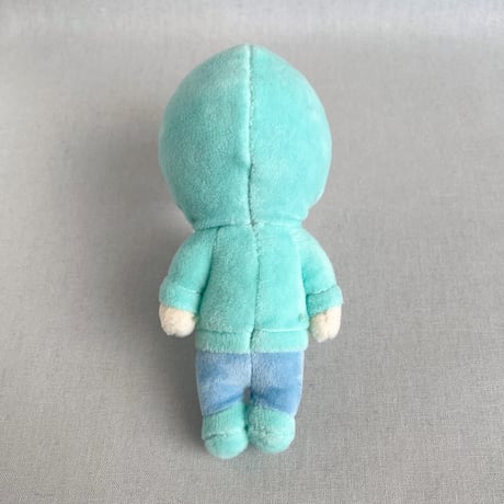ぎゅうにゅう パーカーのこ ぬいぐるみキーホルダー