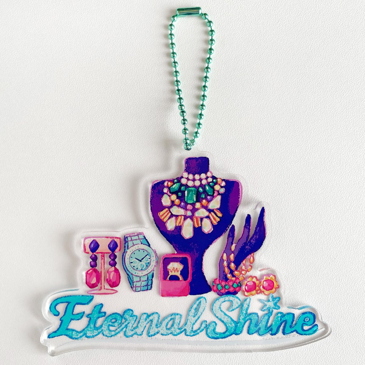 クニシゲリエ ショッピングモールアクリルキーホルダー エターナル