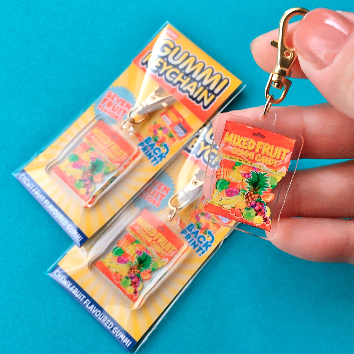 クニシゲリエ フルーツグミ キーチェーン | EMICE