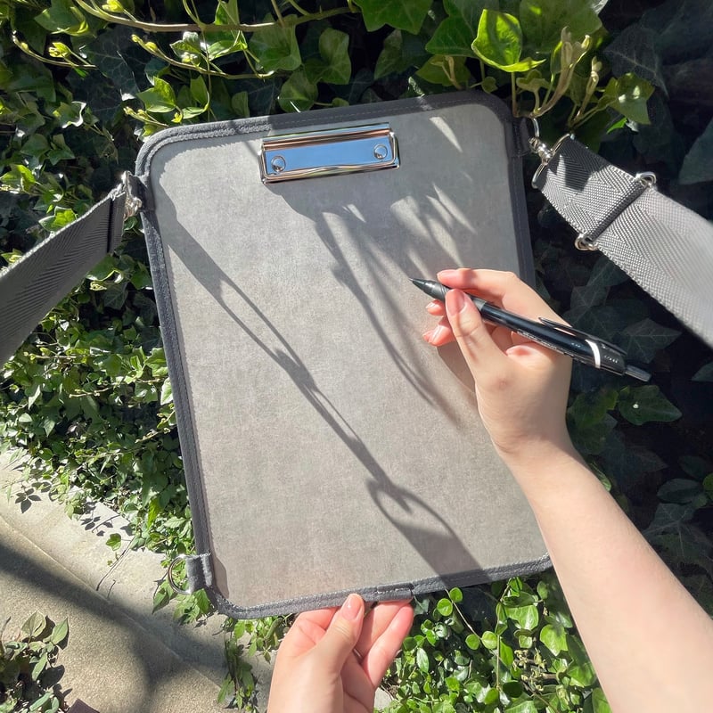 ファイル・バインダー・ケース SONOVA Tanken board Pro 大人向け探検ボード「SONOVA（ソノバ）」モルタル調 Dカン追加縦型 | EMICE