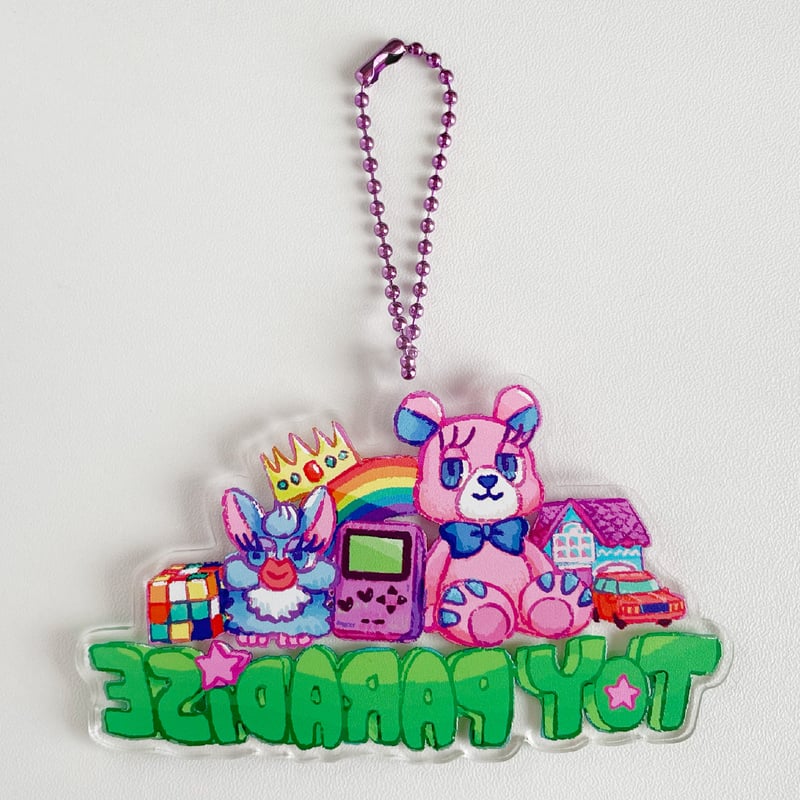 クニシゲリエ ショッピングモールアクリルキーホルダー トイパラダイス