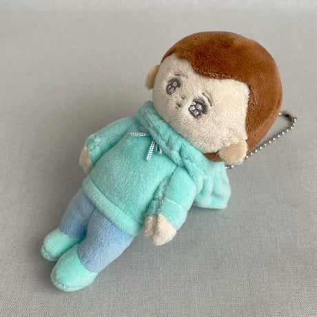 ぎゅうにゅう パーカーのこ ぬいぐるみキーホルダー