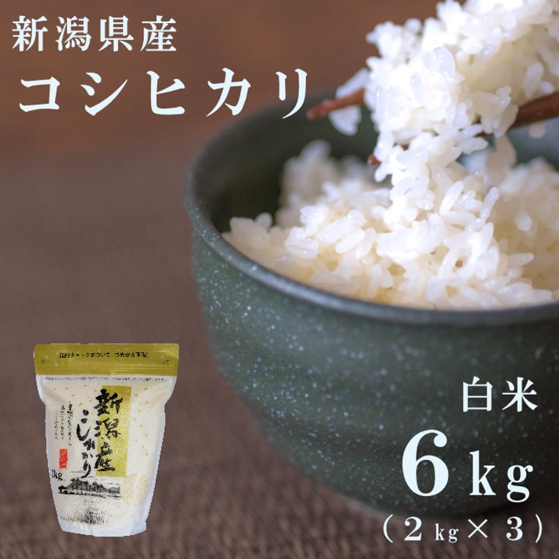 本日限定　新米・令和３年産新潟コシヒカリ　白米5kg×2個★農家直送★⑧