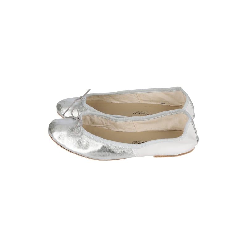 web限定]Porselli ポルセリ コンビネーションバレエシューズ calma | po