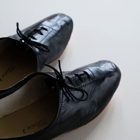 Porselli　ポルセリ　ジャズシューズ　ブラック　ハンドメイド　限定モデル　国内正規品