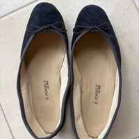 A.P.C. ポルセリ スエードネイビー 40 Porselli ポルセリ スエード ネイビー 8406796 | porselli ポルセリ