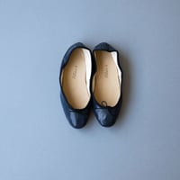 Porselli　ポルセリ　バレエシューズ　ネイビー　ハンドメイド　国内正規品
