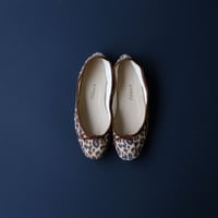 Porselli ポルセリ バレエシューズ グレー ハンドメイド 国内