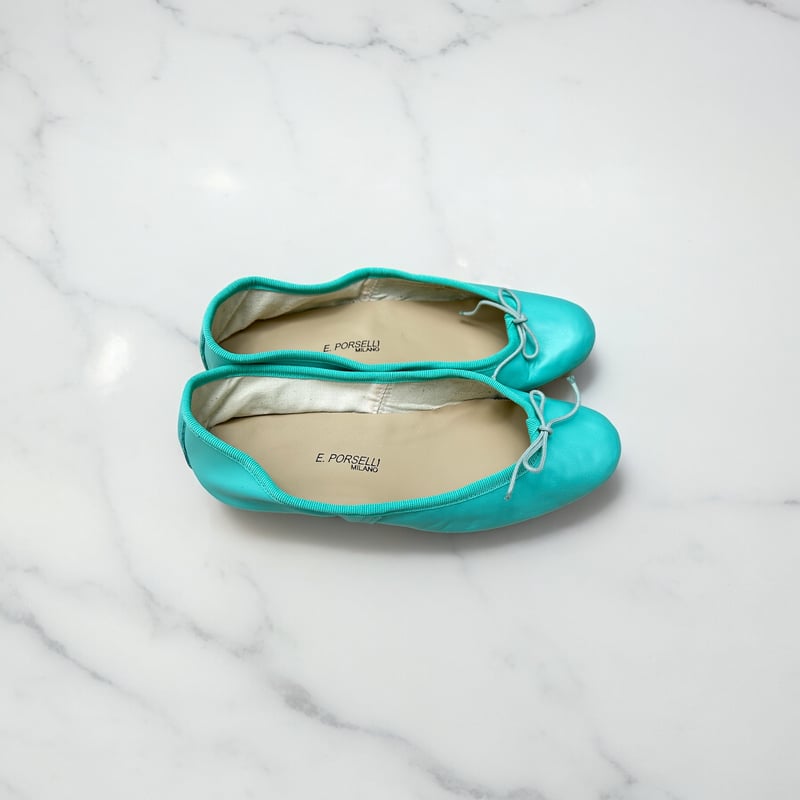 Roger Vivier ミントグリーン バレエシューズ 38 Roger Vivier ミントグリーン バレエシューズ 38 Roger Vivier