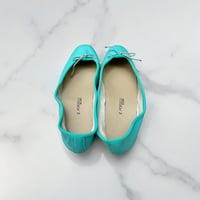 Porselli ポルセリ バレエシューズ ブラックグリッター ハンドメイド