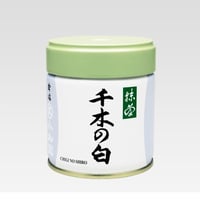 ＜ 抹茶＞　千木の白（ちぎのしろ） 40ｇ缶（丸久小山園）