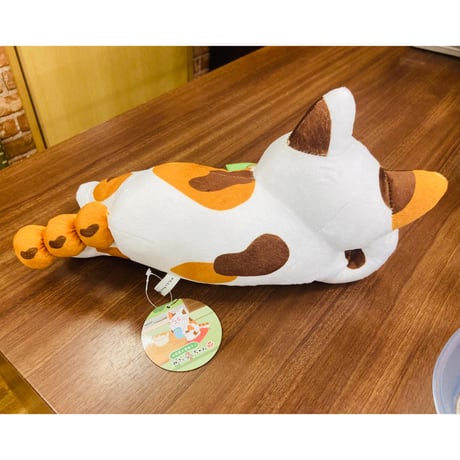 【お茶屋の看板ねこ】みたらしちゃん❤「考えとくね」ぬいぐるみ ＜送料込み＞