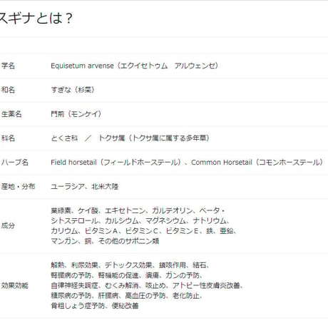 【全国送料600円】国産100％（自然自生・農薬不使用） スギナ茶 60ｇ ノンカフェイン