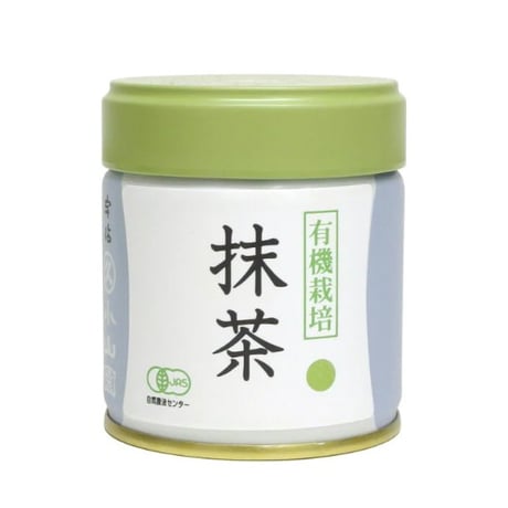 ＜ 抹茶＞　有機栽培 抹茶 ＜緑印＞ 40ｇ（丸久小山園）