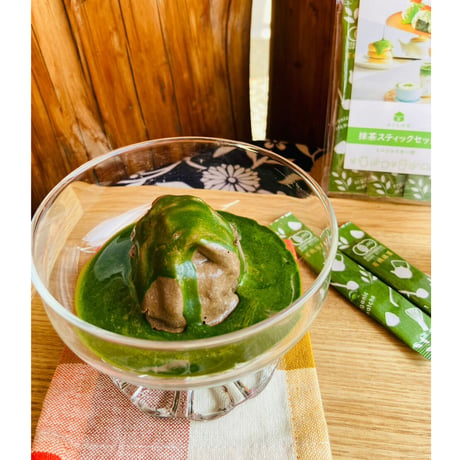 【送料無料】抹茶スティック「抹茶 1杯分づつ無駄なく 個包装」計量いらずで手軽に飲める抹茶・有機抹茶スティック20本・ 40ｇ（2ｇ✕10P）✕２袋