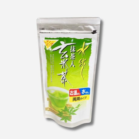 【3個 送料みメール便 】水出し玄米茶（ティーバッグ茶5ｇ✕15P） 3袋セット