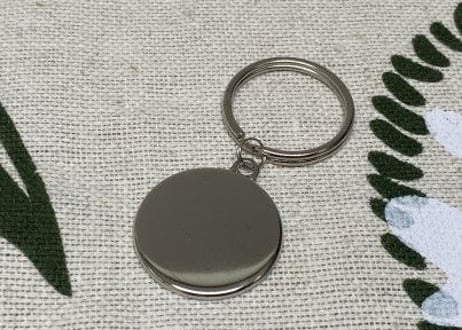 QR迷子札　丸形25mm　オリジナル製作