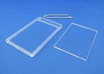 KK33 角型小 透明アクリルキーホルダー | J-MINT.STORE
