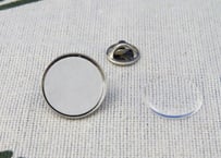 ピンバッチパーツ　丸形20mm