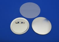 缶バッジパーツ　φ65mm　安全ピンタイプ 100個セット