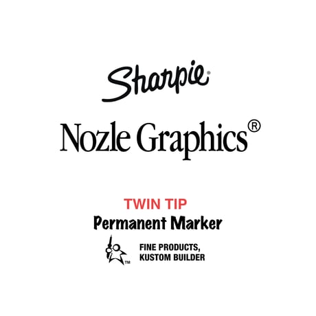 Sharpie “Nozlegraphics” LOGO PEN 1pcs
