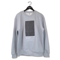 MTA Destination Sign Crewneck ”GRAY”