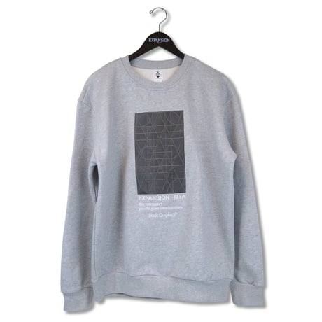 MTA Destination Sign Crewneck ”GRAY”