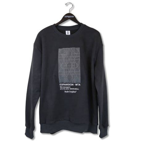 MTA Destination Sign Crewneck ”BLACK”