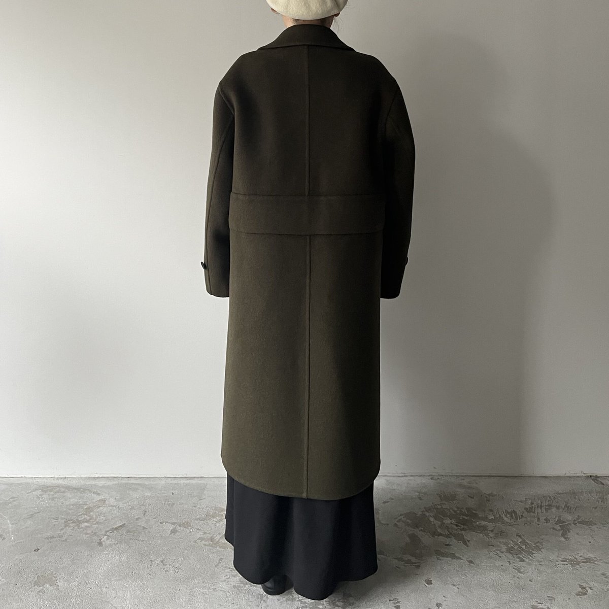POSTELEGANTコート 新品タグ付き 24aw POSTELEGANT/Wool Rever Coat (Heather Moss) | TI