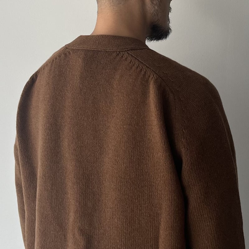 STUDIO NICHOLSON/SEN-ENGLISH LAMBS WOOL 5GG CAR STUDIO NICHOLSON/SEN-ENGLISH LAMBS WOOL 5GG CAR