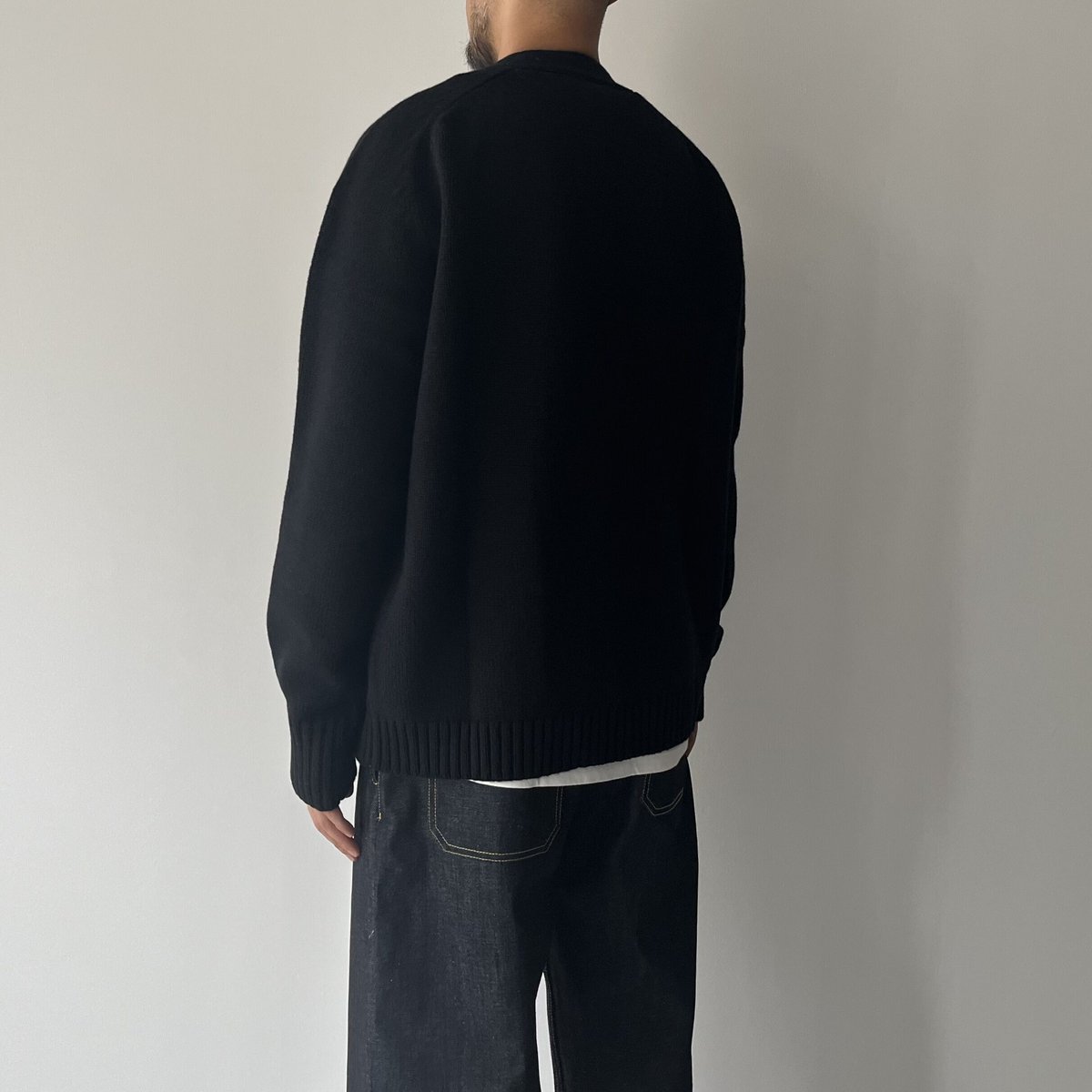 l*n様 ニコルソン カーディガン Vネック ウールニット セーター