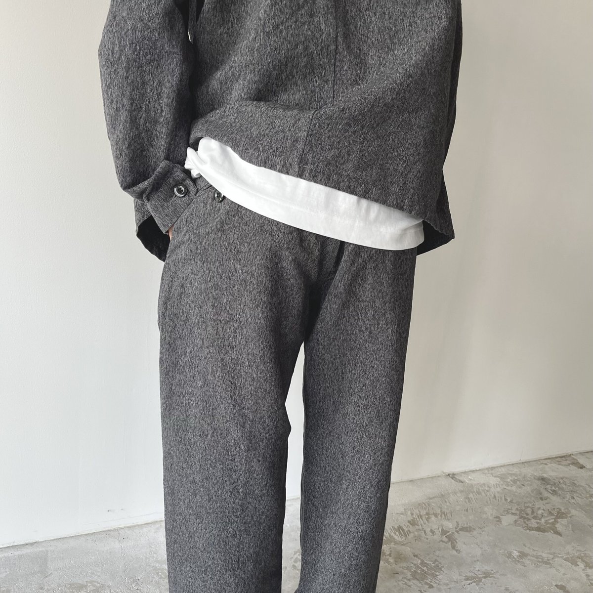 OUTIL PANTALON ARLES 30 デニムパンツ OUTIL (ウティ) PANTALON ARLES / ワイドデニムパンツ