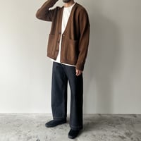 POSTELEGANT/ Wool Easy Trousers | TIMELESS