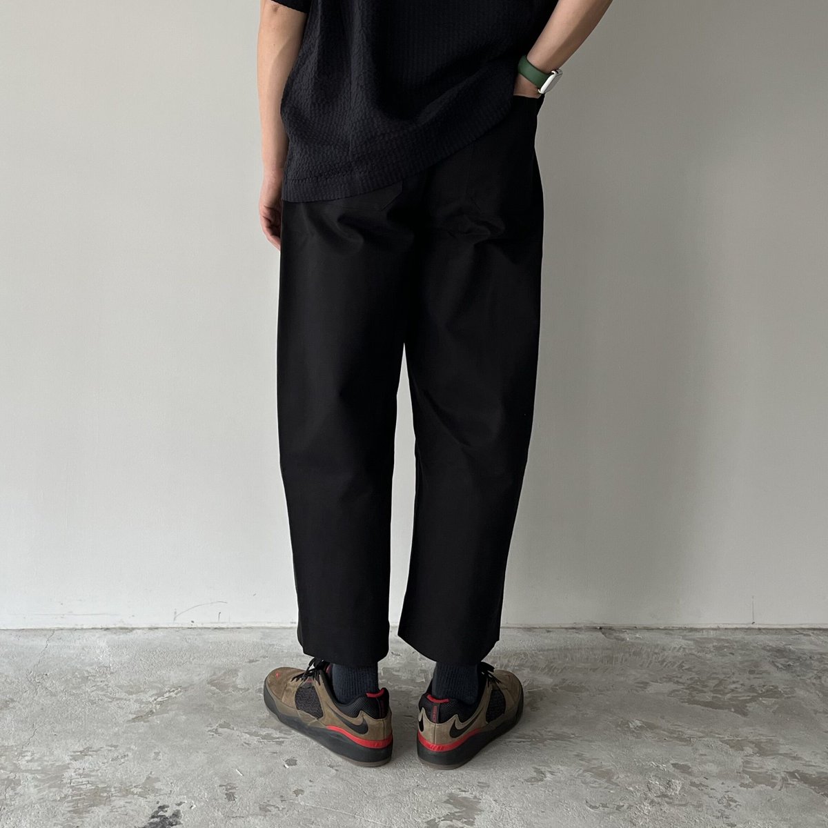 STUDIO NICHOLSON / SORTE - PEACHED COTTON TWILL STUDIO NICHOLSON / SORTE - PEACHED COTTON TWILL