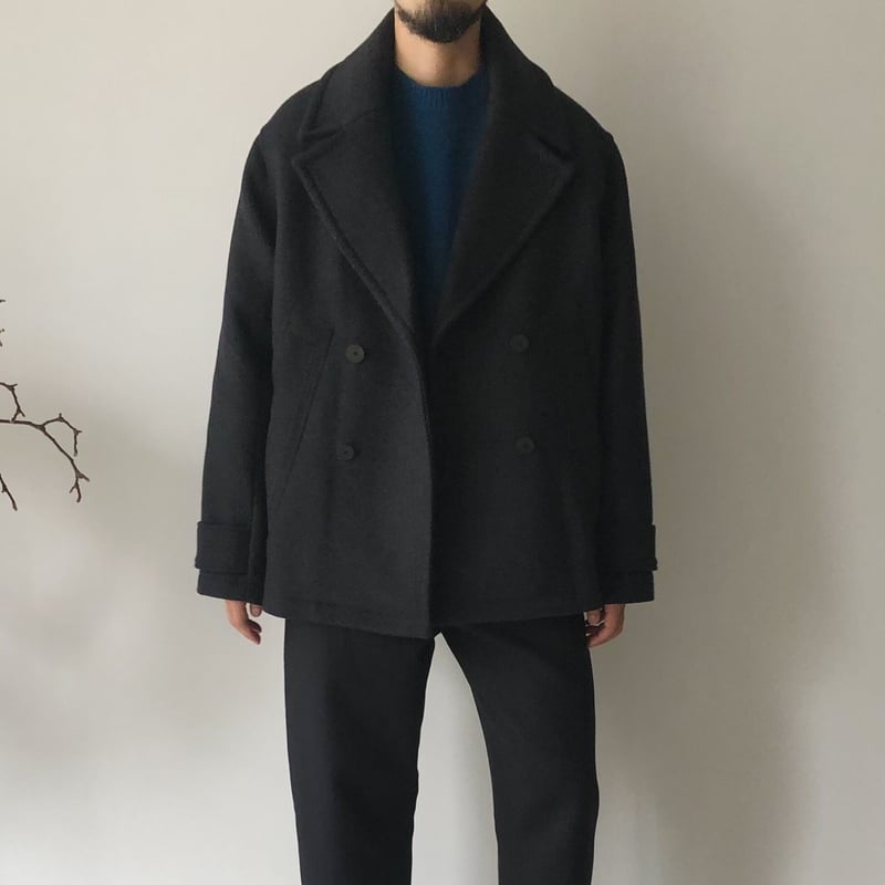 studio nicholson ダブルブレストピーコート WOMEN STUDIO NICHOLSON