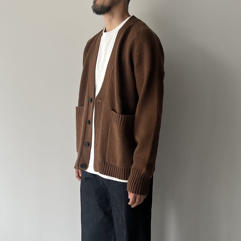 STUDIO NICHOLSON/SEN-ENGLISH LAMBS WOOL 5GG CAR STUDIO NICHOLSON/SEN-ENGLISH LAMBS WOOL 5GG CAR