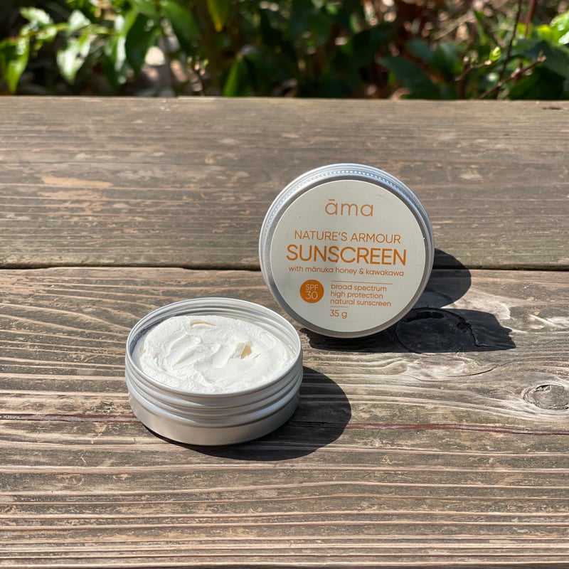 ama】ネイチャーズアーマー サンスクリーン マヌカハニー入り