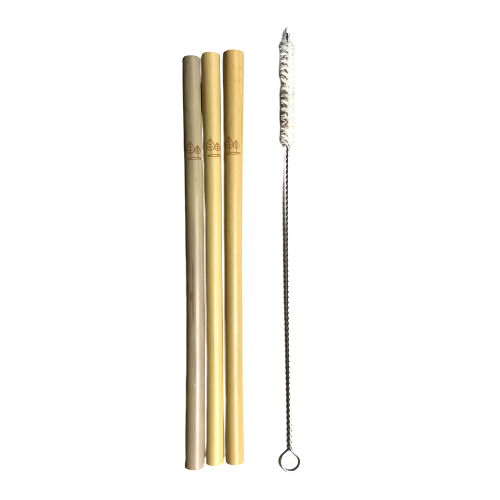 TwoTrees】オーガニック 竹ストロー ブラシ セット | TwoTrees