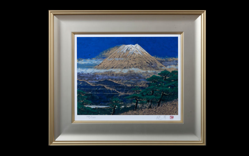 リトグラフ [初冬富士] 6号 | 後藤純男美術館