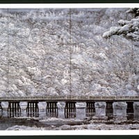 新雪嵐山（大判ポストカード）
