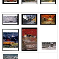 リトグラフ [春雪の大和] 8号 | 後藤純男美術館